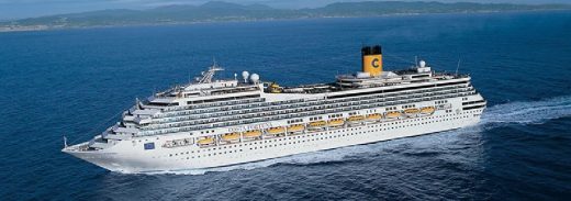Владивосток впервые посетит круизный лайнер Costa Fortuna