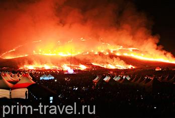 Приморские туристы могут посетить фестиваль огня на Чечжу