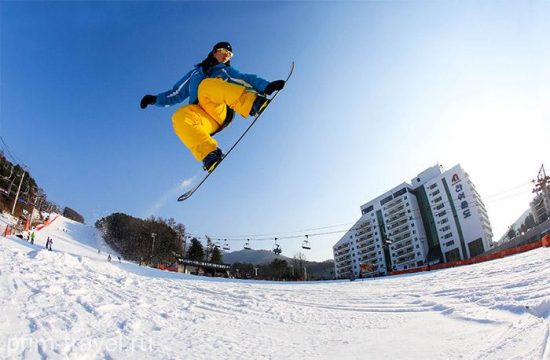 Карвинг-сноубордисты из Южной Кореи будут покорять склоны Сахалина