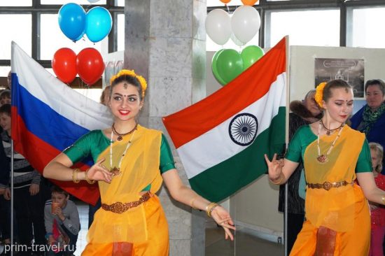 Приход весны встретили вместе во Владивостоке Индия и Россия