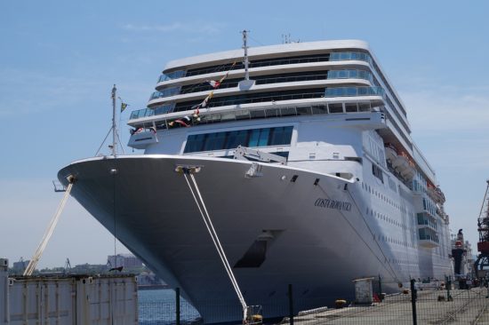 Круизный сезон продолжается – Владивосток встречает лайнер Costa NeoRomantica