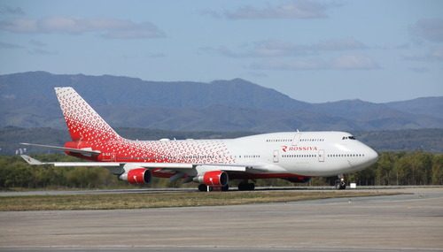 Интерактивную карту предлагает авиакомпания «Россия» своим пассажирам