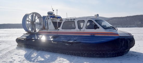 Суда на воздушной подушке начали курсировать между Благовещенском и Хайхэ