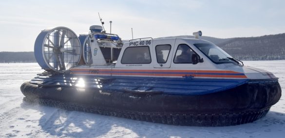 Суда на воздушной подушке начали курсировать между Благовещенском и Хайхэ