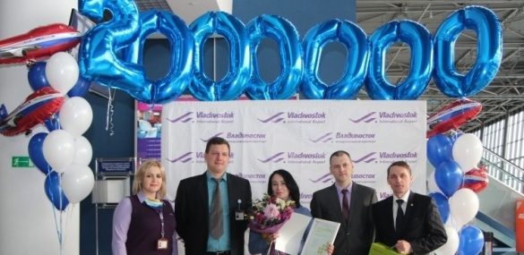 Рекорд аэропорта Владивосток: обслужено 2 миллиона пассажиров
