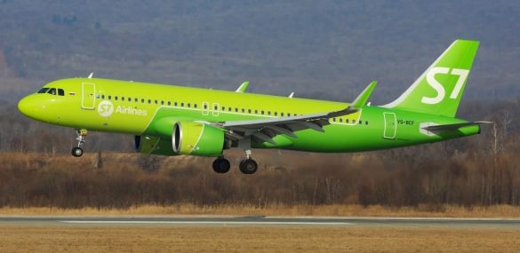 Авиакомпания S7 Airlines поставила на маршрут Владивосток — Бангкок новый самолет А320neo