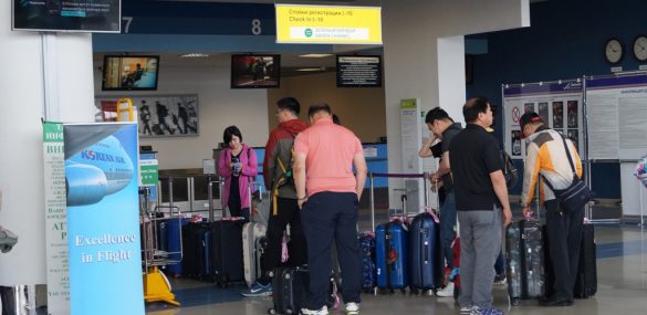 Международный аэропорт Владивосток обслужил более 2 млн пассажиров в 2017 году