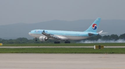 Korean Air ставит между Владивостоком и Сеулом лайнер Airbus A330