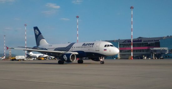 Международный аэропорт Владивосток увеличил пассажиропоток в апреле на 22%