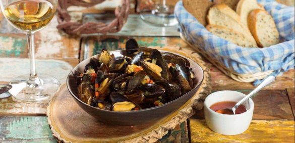 Время есть мидии настало в Приморье