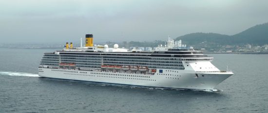 Судно-гигант Costa Serena придет во Владивосток