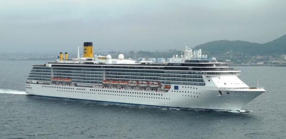 Судно-гигант Costa Serena придет во Владивосток