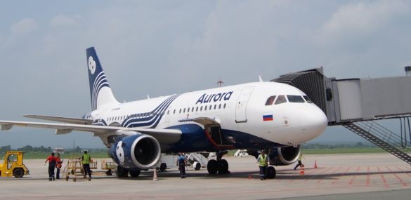 Авиакомпания «Аврора» начинает выполнять полеты из Владивостока в Муданьцзян