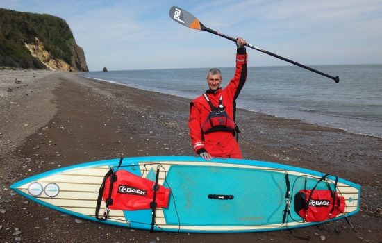 Экстремал из Приморья завершил 1-й этап «Большой Хабаровской SUP экспедиции».