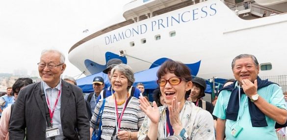 Владивосток встретил «Бриллиантовую принцессу»