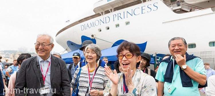 Владивосток встретил «Бриллиантовую принцессу»