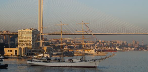 Мест для наблюдения за парусниками во время регаты во Владивостоке хватит всем