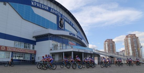 Участники международного велопробега «Санкт-Петербург – Владивосток» посетили Хабаровск