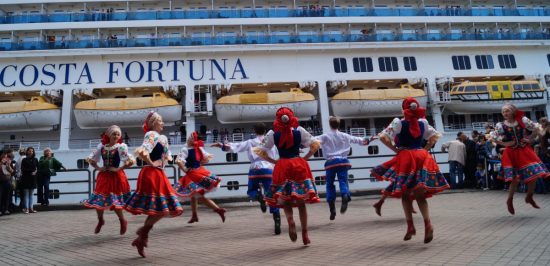 Туристы с Costa Fortuna кричали «Спасибо!» Владивостоку за радушный прием