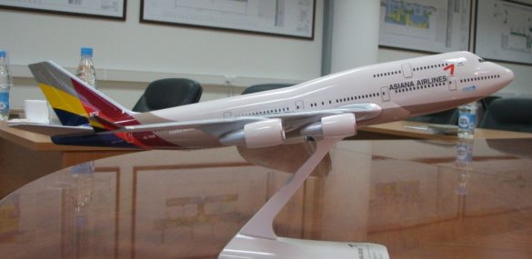 Asiana Airlines из-за банкротства сворачивает полетную программу