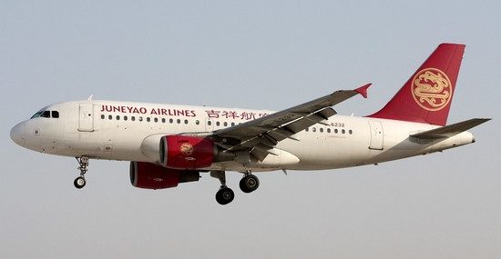 Китайская компания Juneyao Airlines будет летать из Владивостока в Нанкин