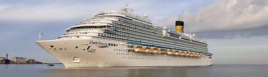 Новый круизный лайнер люкс-класса Costa Venezia станет отелем для гостей ВЭФ во Владивостоке