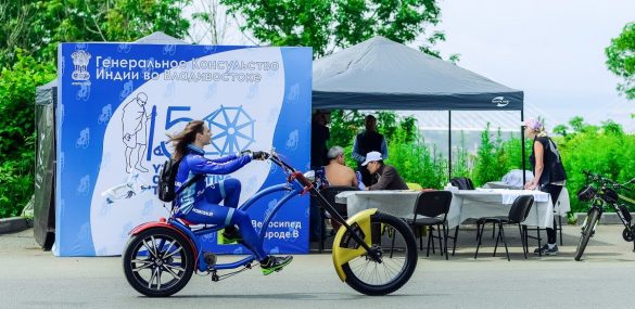 Принцип Ганди про простую жизнь отлично вписался в вело-фестиваль во Владивостоке