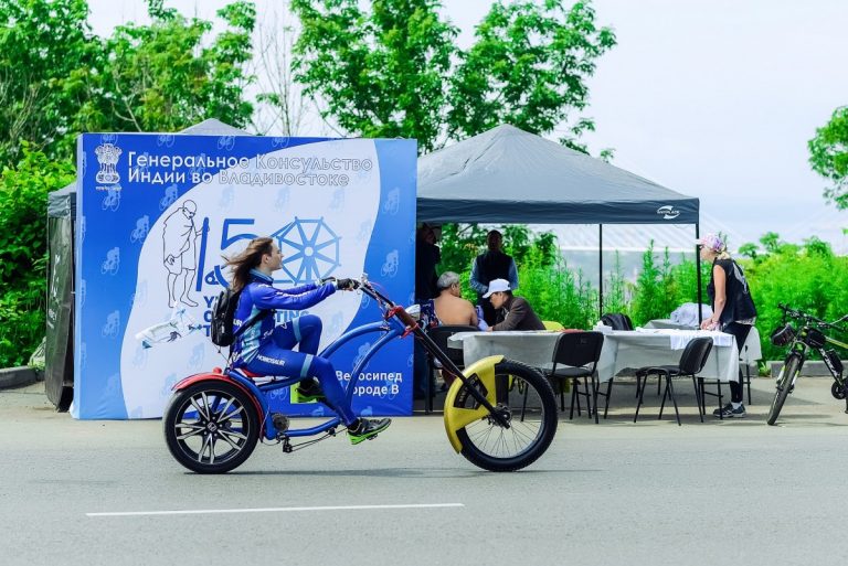 Принцип Ганди про простую жизнь отлично вписался в вело-фестиваль во Владивостоке