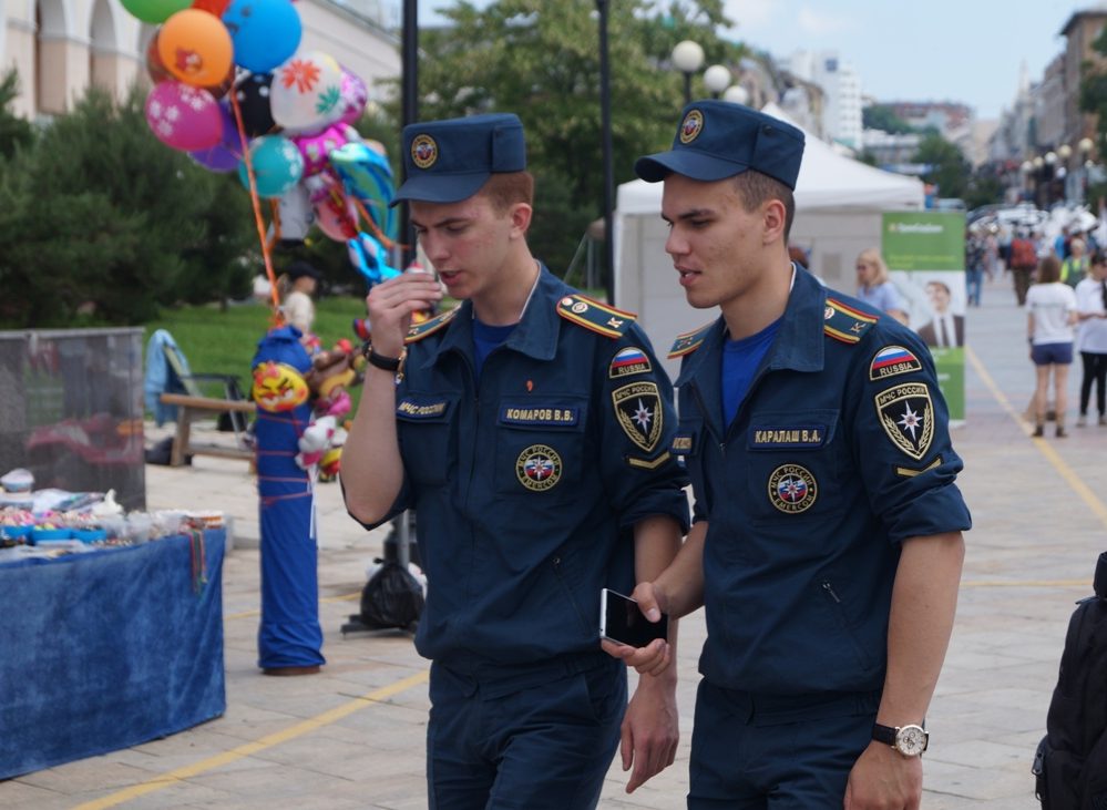 Стать сотрудником туристической полиции во Владивостоке хотят люди из