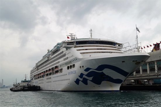 Круизная компания Princess Cruises отменила круизы до конца июня