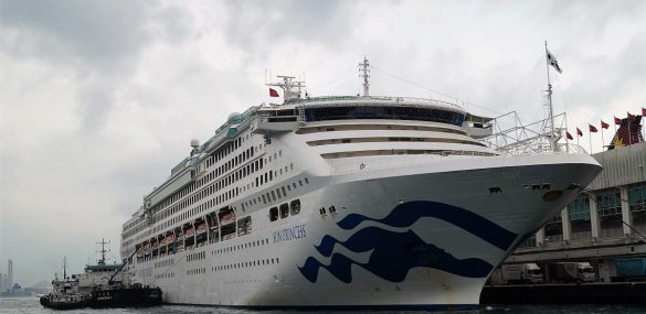 Круизная компания Princess Cruises отменила круизы до конца июня