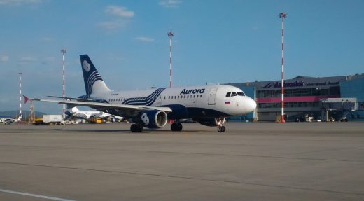 Международный аэропорт Владивосток увеличивает объемы авиаперевозок