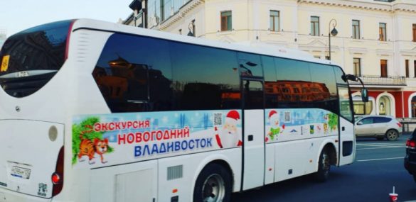 Владивостокцев и гостей города приглашают на новогодние экскурсии с Дедом морозом и подарками