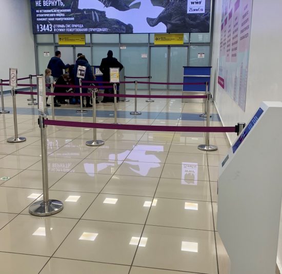 В Международном аэропорту Владивосток пассажиры смогут самостоятельно распечатать посадочные талоны