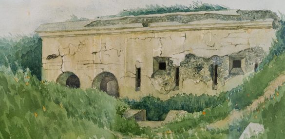 Знакомство с Владивостокской крепостью через акварели моряка и художника Павла Куянцева