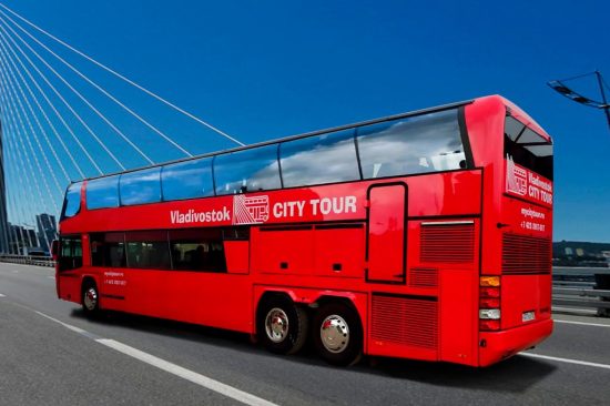 Двухэтажные экскурсионные автобусы начнут курсировать по улицам Владивостока