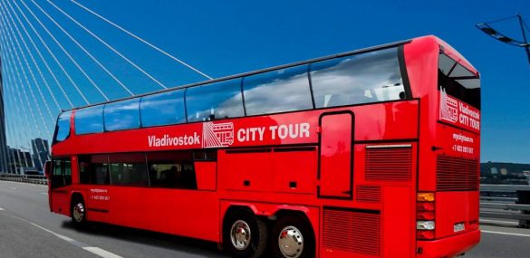 Двухэтажные экскурсионные автобусы начнут курсировать по улицам Владивостока