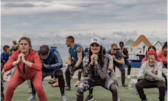 Сахалинцы присядут 1800 раз на «Горном воздухе»