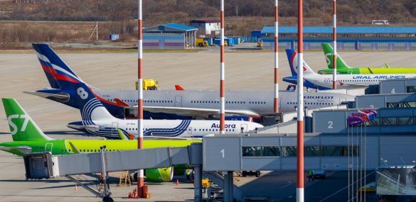 Внутренний пассажиропоток в аэропорту Владивостока вырос на 62%
