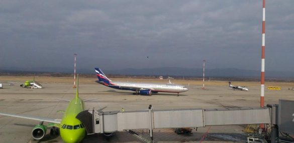 Международный аэропорт Владивосток увеличил пассажиропоток на 35% в январе 2022 года