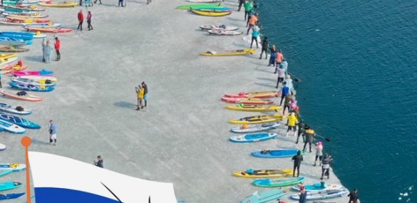 SUP-бордисты Владивостока готовятся угнать льдину