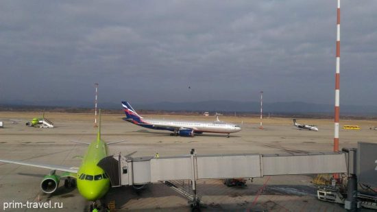 Приморцы чаще всего летают в Москву и Иркутск