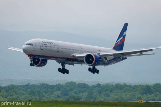 Аэрофлот снизил цены на перелет на Дальний Восток