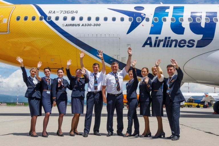 Первый прямой рейс «АЙ ФЛАЙ» доставил приморцев на Черноморское побережье