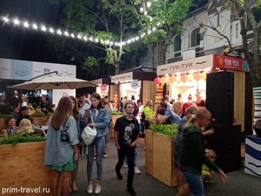 Приморский гастрофестиваль Vladivostok Food Street  был признан на российском уровне