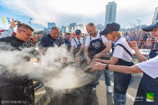 Выходные для владивосткоцев и гостей города будут вкусными, сытными интересными