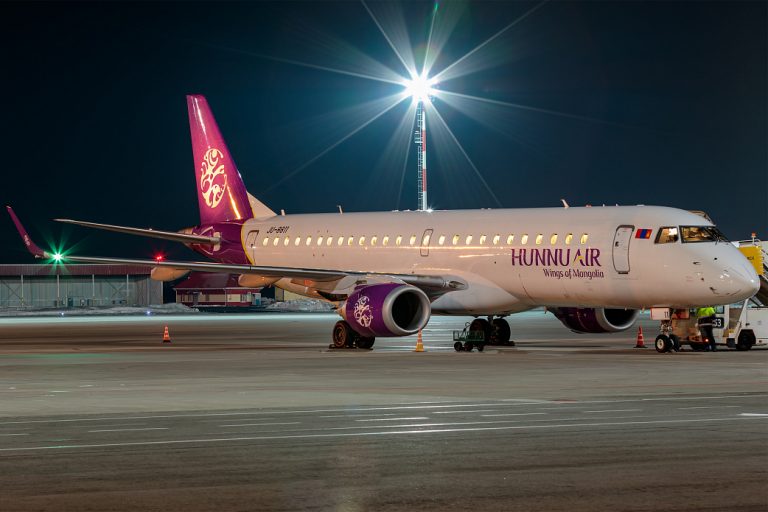 Полетная программа Hunnu Air из Улан-Батора в Хабаровск продлена до конца мая