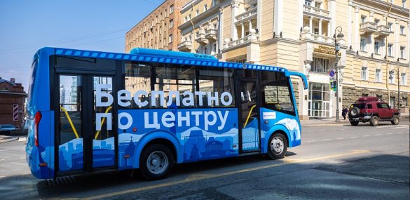Проехать по центру Владивостока в бесплатном автобусе и с аудиогидом может любой желающий