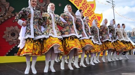 Около 17,5 тысяч человек стали гостями на масленичных гуляниях во Владивостоке