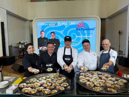 В Москве приморские повара представили фестиваль «На гребне»